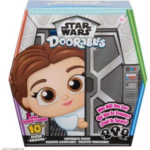 Star Wars™ Doorables Puffables Plush – Star Wars: The Mandalorian™, 10-inch Collectible Plush, Styles May Vary, Holiday Stocking Stuffers, Gifts, Presents, Kids Toys for Ages 3 Up by Just Play(A New Hope)