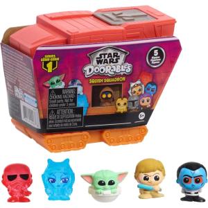 Star Wars™ Doorables Squish Squadron, Colletible Figures and Vehicle, Holiday Stocking Stuffers, Gifts, Presents, Kids Toys for Ages 5 Up by Just Play