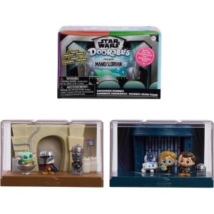 Star Wars™ Doorables Widescreen Moments – Star Wars: The Mandalorian™, Collectible Figures, Holiday Stocking Stuffers, Gifts, Presents, Kids Toys for Ages 5 Up by Just Play(Large)