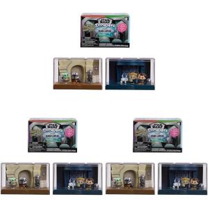 Star Wars™ Doorables Widescreen Moments – Star Wars: The Mandalorian™, Collectible Figures, Holiday Stocking Stuffers, Gifts, Presents, Kids Toys for Ages 5 Up by Just Play(Large (Pack of 3))