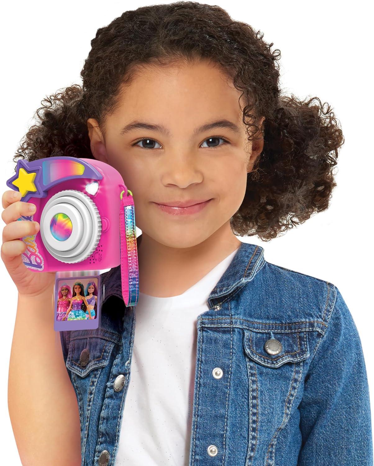 imageBarbie Photo Filter Play Camera and Play Smart Watch Set with Lights and Sounds Pretend Play Kids Toys for Ages 3 Up by Just Play