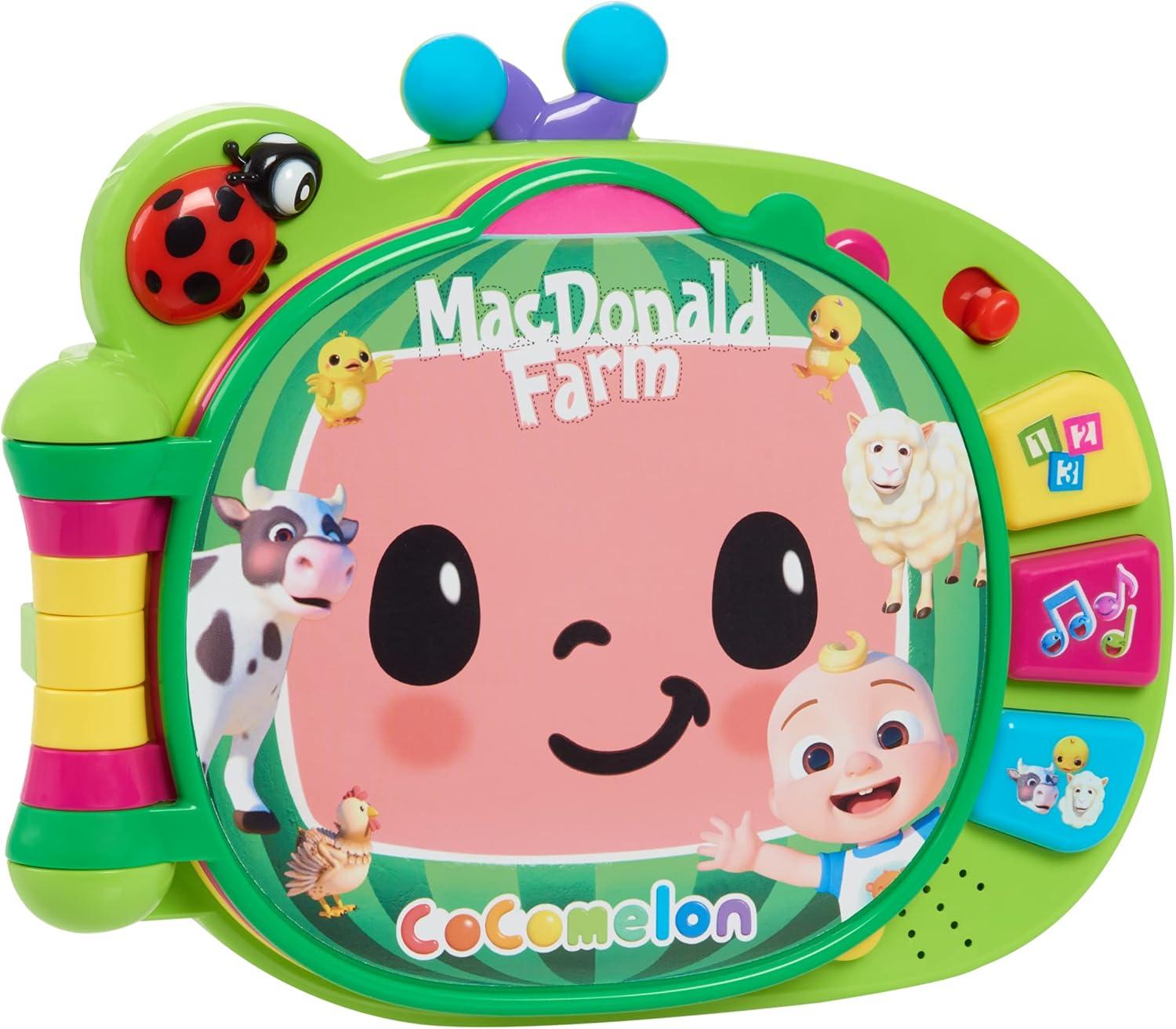 imageCoComelon Learning Book Interactive Toy for Toddlers 3 Learning Modes Music 50 Learning Phrases Officially Licensed Kids Toys for Ages 18 Month