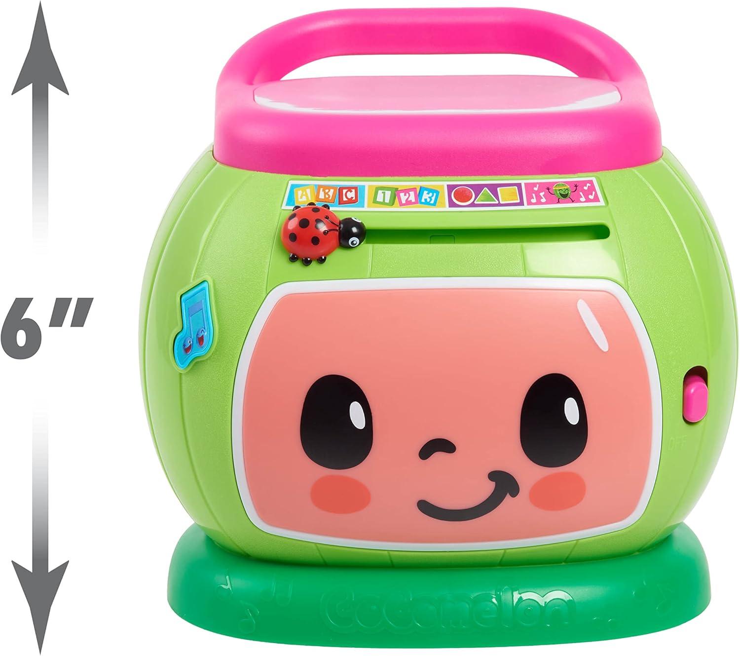 imageCocomelon Learning Melon Drum Interactive Lights and Sounds Learning and Education Officially Licensed Kids Toys for Ages 18 Month by Just Play