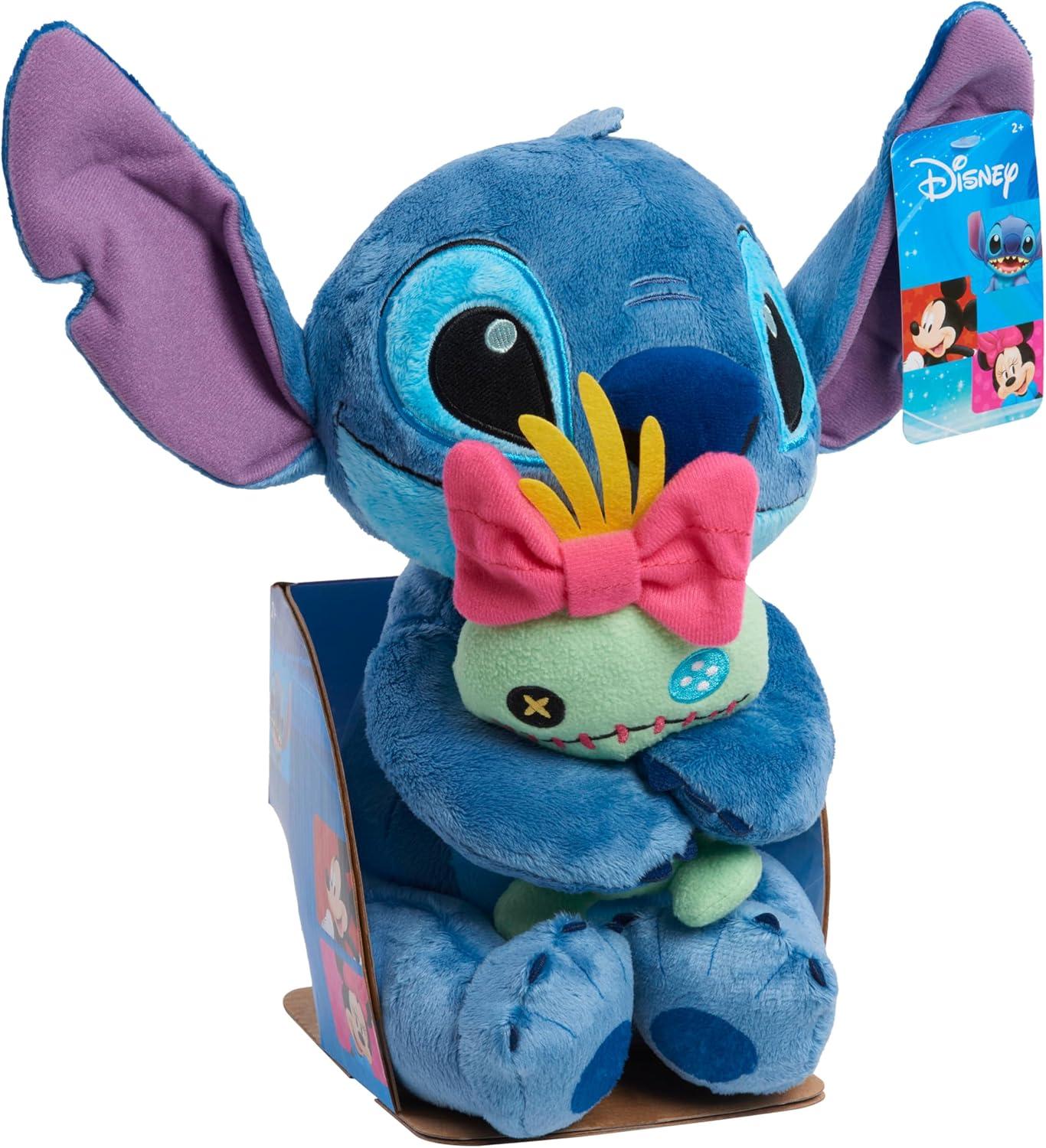 imageDisney Classics Lil Friends Stitch and Scrump Plush Stuffed Animal Kids Toys for Ages 2 Up by Just Play