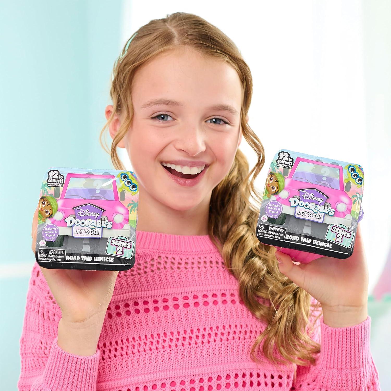 imageDisney Doorables Lets Go Series 2 Figure and Vehicles 2Pack Collectible Figures Styles May Vary Kids Toys for Ages 5 Up Amazon Exclusive by Just Play