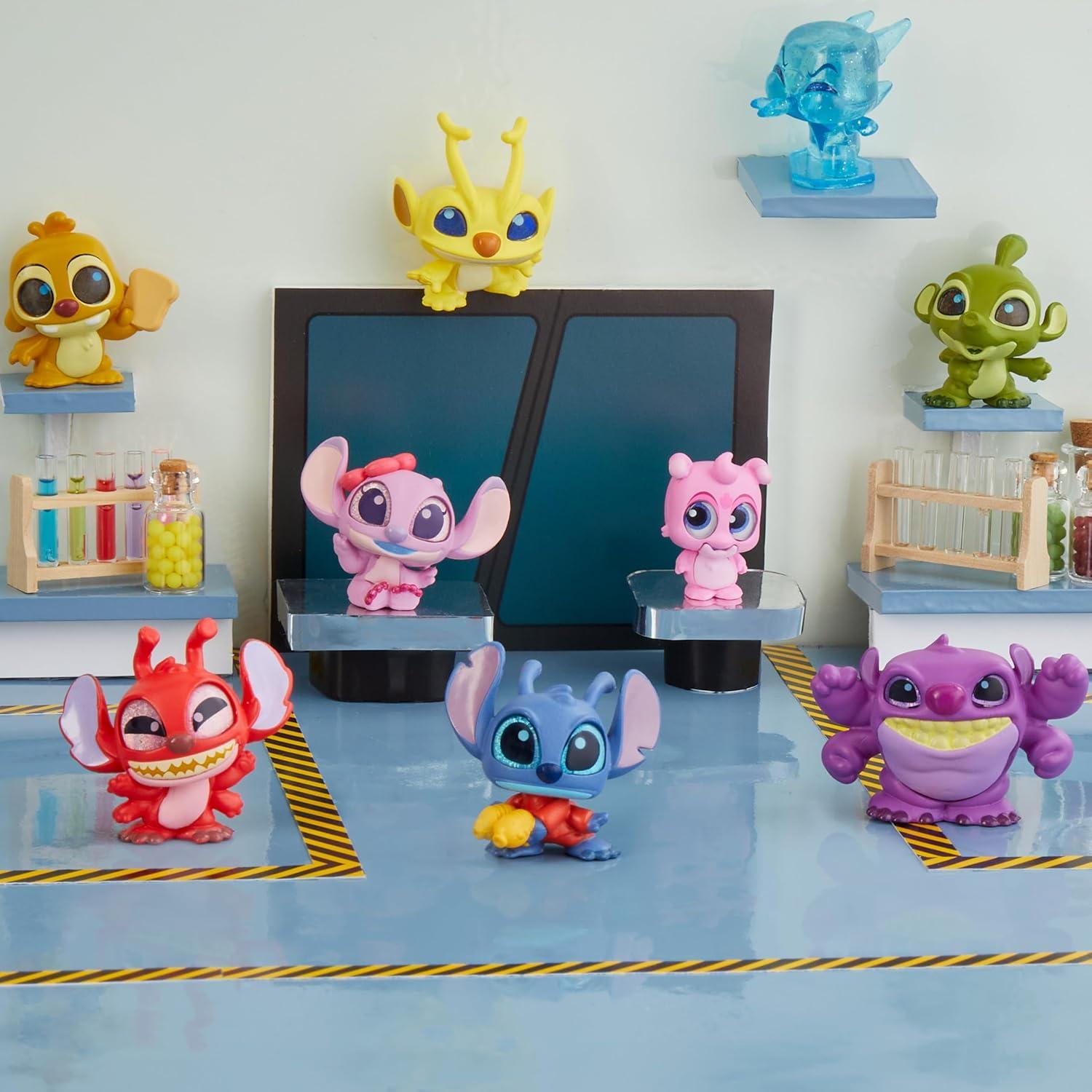 imageDisney Doorables Stitch Experiments Collection Peek Holiday Stocking Stuffers Gifts Presents Kids Toys for Ages 5 Up
