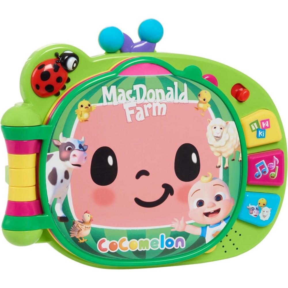 imageCoComelon Learning Book Interactive Toy for Toddlers 3 Learning Modes Music 50 Learning Phrases Officially Licensed Kids Toys for Ages 18 Month
