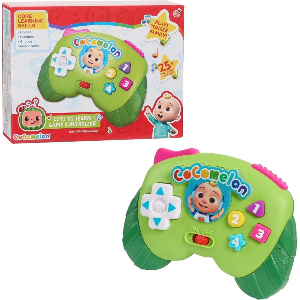 imageCoComelon Lots to Learn Game Controller Preschool Learning and Education Kids Toys for Ages 18 Month by Just Play