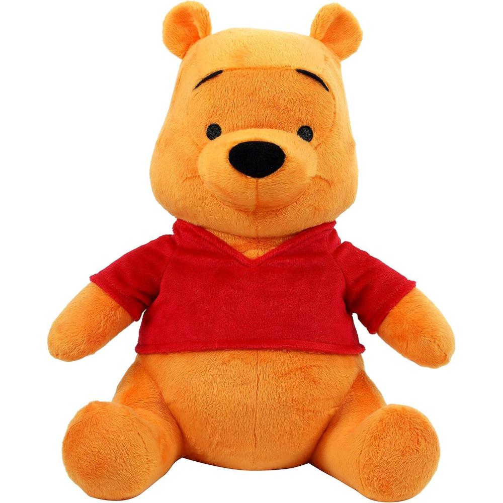 imageDisney Classics Friends Large 122inch Plush Winnie the Pooh Stuffed Animal Super Soft Plush Holiday Stocking Stuffers Gifts Presents Kids Toys for Ages 2 Up by Just PlayPooh