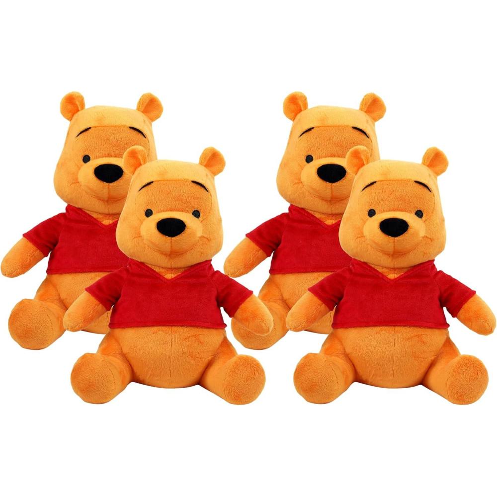 imageDisney Classics Friends Large 122inch Plush Winnie the Pooh Stuffed Animal Super Soft Plush Holiday Stocking Stuffers Gifts Presents Kids Toys for Ages 2 Up by Just PlayCharacters Classic