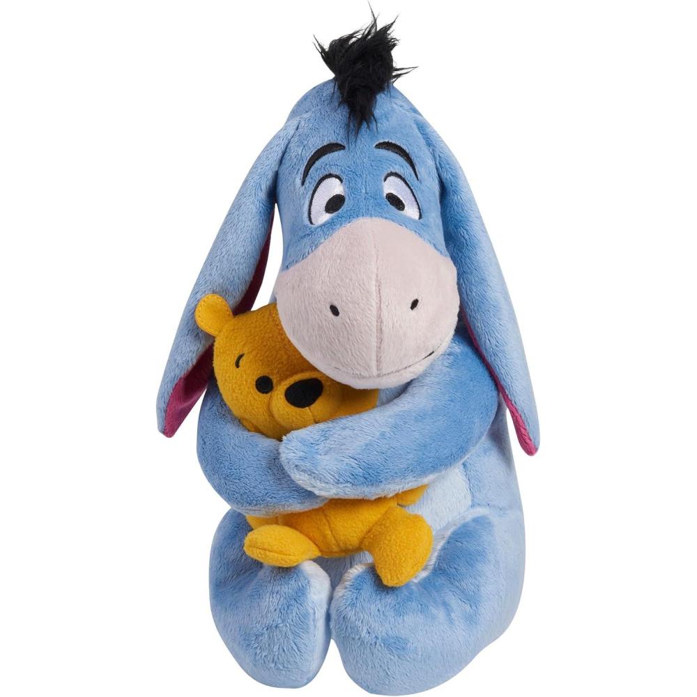 imageDisney Classics Lil Friends Eeyore and Winnie the Pooh Plushie Stuffed Animal Kids Toys for Ages 2 Up by Just Play