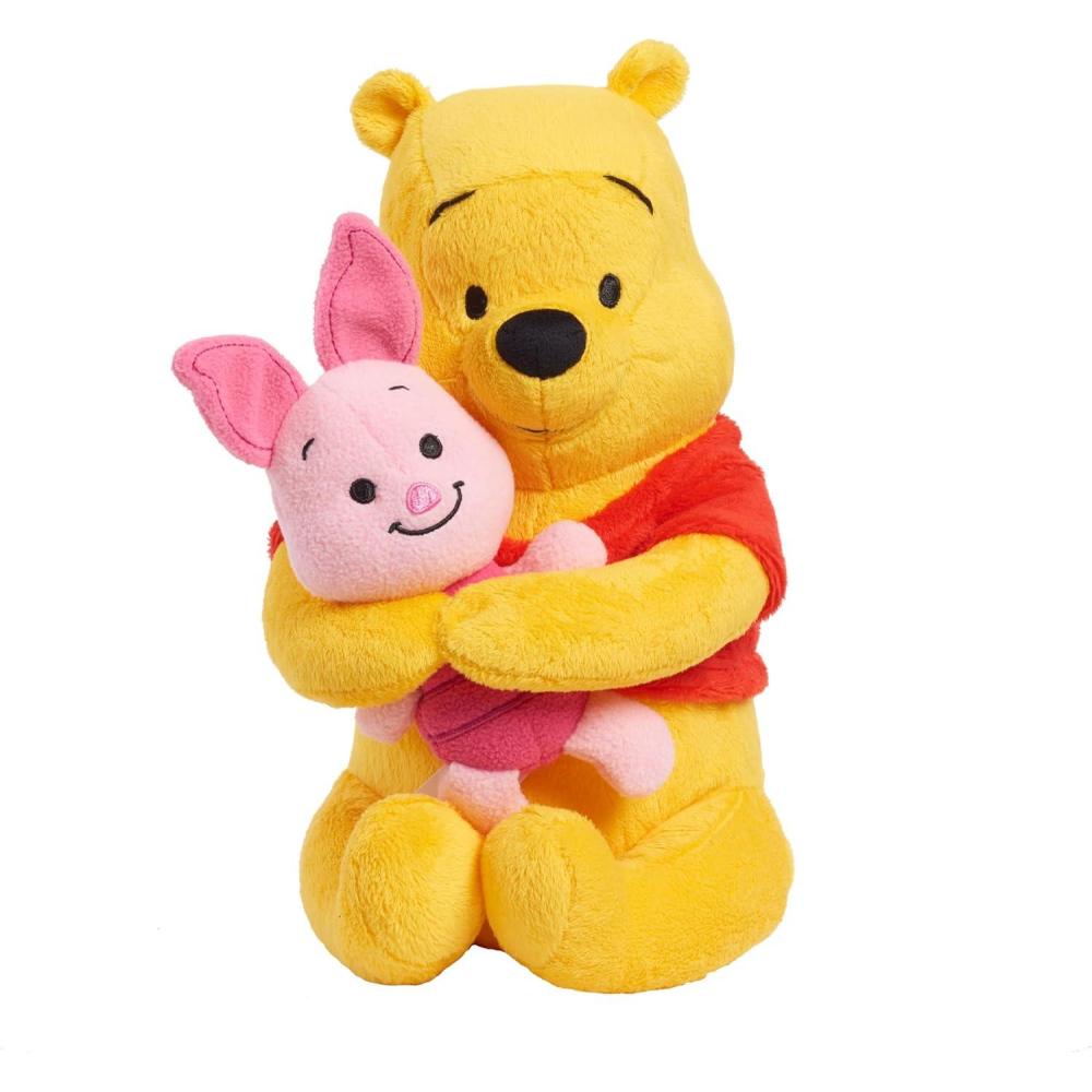 imageDisney Classics Lil Friends Winnie the Pooh and Piglet Plush Stuffed Animal Kids Toys for Ages 2 Up by Just Play