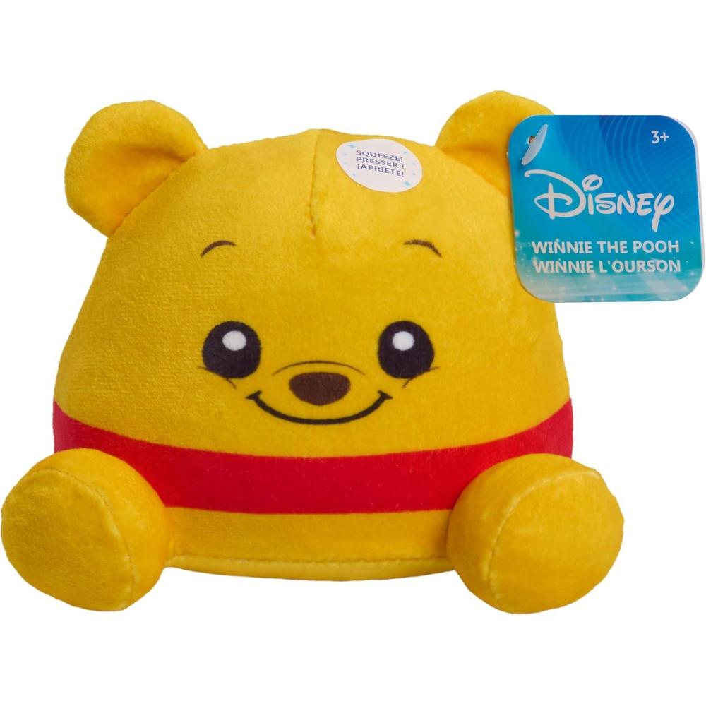 imageDisney Classics Winnie the Pooh Weighted Small Plush 4inch Stuffed Animal Kids Toys for Ages 3 Up by Just Play