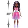 Barbie 28-Inch Best Fashion Friend Star Power Doll and Accessories, Dark Brown Hair(Star Power Dark Brown Hair)