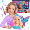 Barbie Dreamtopia Mermaid Styling Head, 22 pieces, Kids Toys for Ages 3 Up by Just Play