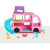 Barbie Pet Camper Playset with Pair of 1.5-inch Pet Figures, 11-pieces, Toy Figures and Playset, Kids Toys for Ages 3 Up by Just Play