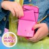 Barbie Trend Lights and Sounds Phone Set, 4-Pieces, Interactive Toy Phone, Toy Purse, Dress Up and Pretend Play, Kids Toys for Ages 3 Up by Just Play