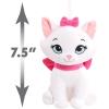 Disney Classics Bean 6.5-inch Small Plush Stuffed Animal, Marie, Cat, The Aristocats Plush, Holiday Stocking Stuffers, Gifts, Presents, Kids Toys for Ages 2 Up by Just Play