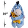 Disney Classics Lil Friends Eeyore and Winnie the Pooh Plushie Stuffed Animal, Kids Toys for Ages 2 Up by Just Play