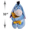 Disney Classics Lil Friends Eeyore and Winnie the Pooh Plushie Stuffed Animal, Kids Toys for Ages 2 Up by Just Play