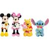 Disney Classics Lil Friends Mickey Mouse and Pluto 11.5-inch Large Plushie Stuffed Animal, Kids Toys for Ages 2 Up by Just Play