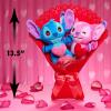 Disney Stitch Valentine 13.5-inch Medium Plush Bouquet, 4 Stuffed Animals Included, Kids Toys for Ages 3 Up by Just Play