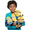 Illumination Minions Despicable Me 4 Squooshy Plush Mega Tim, Kids Toys for Ages 3 Up by Just Play
