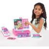 Just Play Barbie Trendy Cash Register with Sounds, Pretend Money, and Credit Card Reader, 9 Piece Playset, Kids Toys for Ages 3 Up