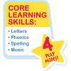 Just Play CoComelon JJ Phonics Fun Interactive Learning and Education Toy, 4 Modes of Play, Animal Dance Song, Spelling, 9-Pieces, Kids Toys for Ages 18 Month