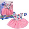 Baby Alive Single Outfit Set for Baby Dolls (Doll Sold Separately), Teal and Floral Print Blouse and Play Pacifier, Kids Toys for Ages 3 Up by Just Play(Floral Dress)