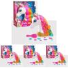 Barbie Dreamtopia 12-inch Unicorn Styling Head with Accessories, 10-pieces, Rainbow Hair, Kids Toys for Ages 3 Up by Just Play(1 Count (Pack of 4))