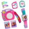 Barbie Photo Filter Play Camera and Play Smart Watch Set with Lights and Sounds, Pretend Play, Kids Toys for Ages 3 Up by Just Play