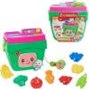 CoComelon Veggie Fun Learning Basket, Pretend Play Food, Preschool Learning and Education, 10-pieces, Music and Sounds, Officially Licensed Kids Toys for Ages 18 Month by Just Play