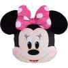 Disney Classics Character Heads, Mickey Mouse, 13-Inch Plushie, Soft Pillow Buddy Toy for Kids, Kids Toys for Ages 2 Up by Just Play(Minnie)