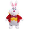 Disney Classics Collectible 7 Inch Beanbag Plush, White Rabbit, Disney’s Alice in Wonderland, Stuffed Animal , Purple, Holiday Stocking Stuffers, Gifts, Presents, Kids Toys for Ages 2 Up by Just Play