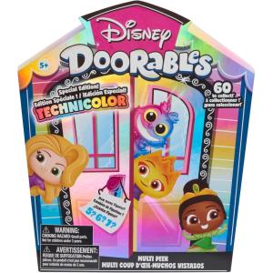 Disney Doorables Multi Peek Technicolor Takeover, 1.5-inch Collectible Figurines, 5-7 Figures Inside, Kids Toys for Ages 5 Up by Just Play