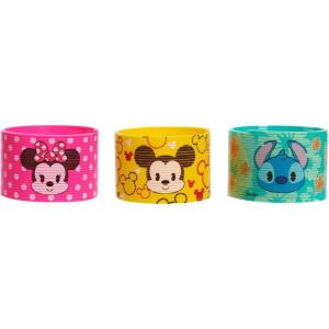 Disney Slinky Characters Minnie Mouse, Mickey Mouse, Stitch 3-pack, Multicolor, Fidget Toy, Party Favors, Kids Toys for Ages 5 Up by Just Play