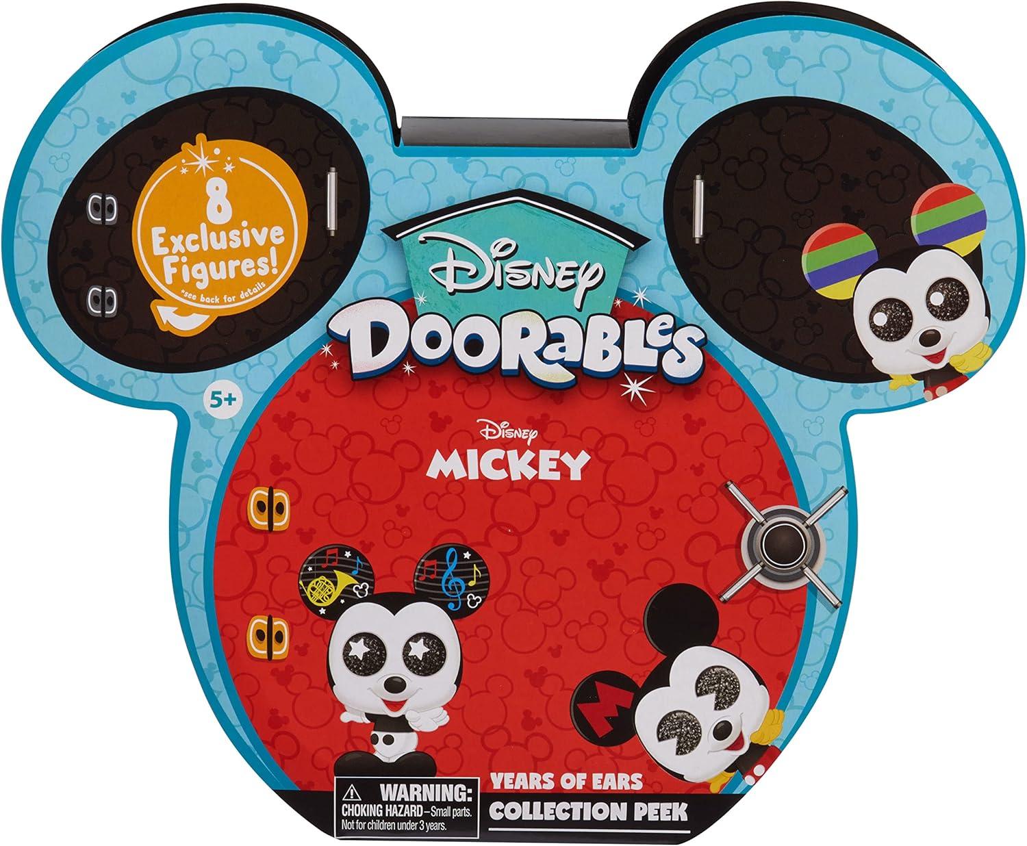imageDisney Doorables Mickey Mouse Years of Ears Collection Peek Includes 8 Exclusive Mini Collectible Figures Styles May Vary Kids Toys for Ages 5 Up by Just PlayMickey Mouse Years of Ears Collector Peek