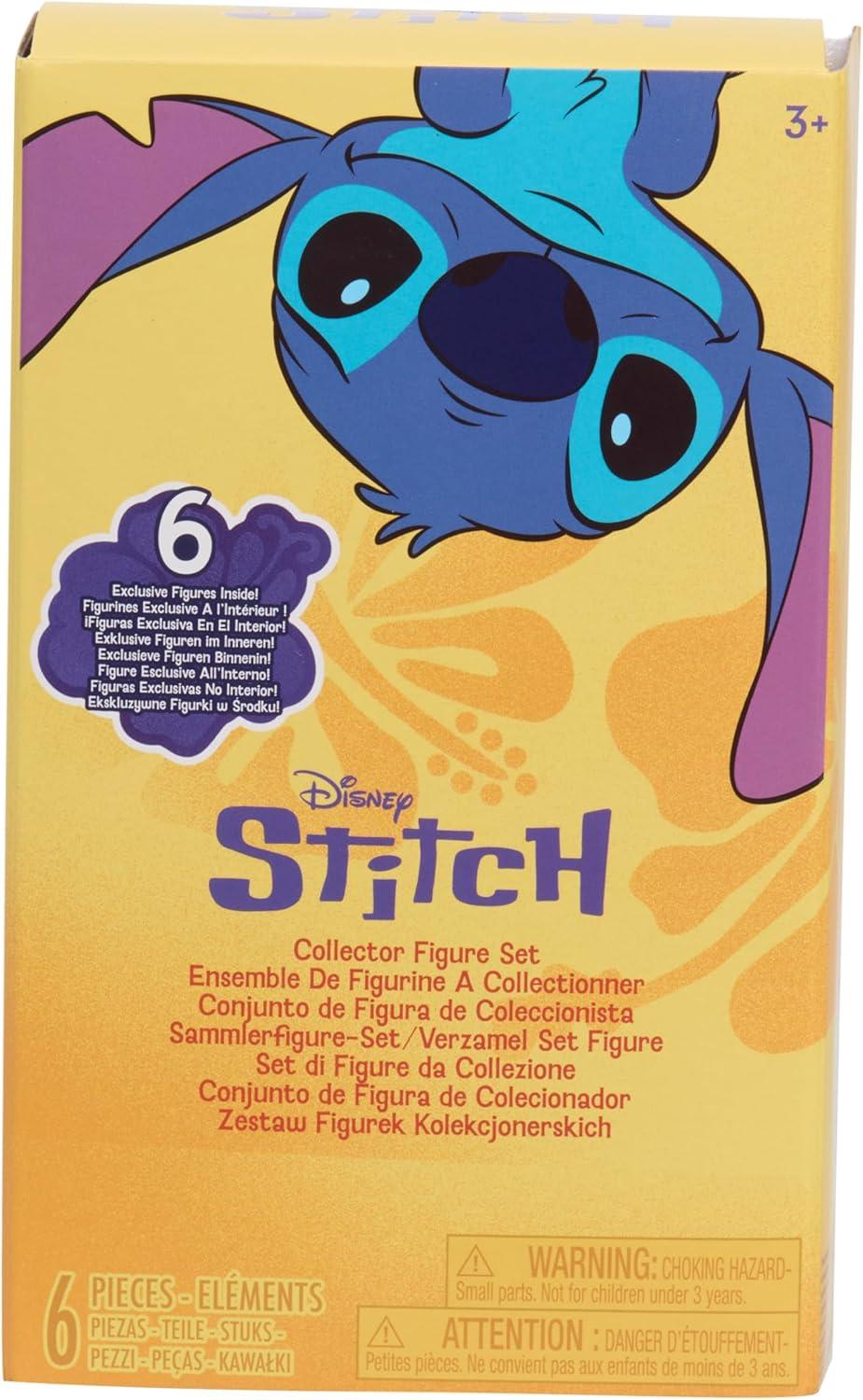 imageDisney Stitch Thats So Stitch Collector Figure Pack 6 Exclusive 2inch Collectible Figurines Toy for Fans Boys Girls Kids Ages 3 and Up by Just Play