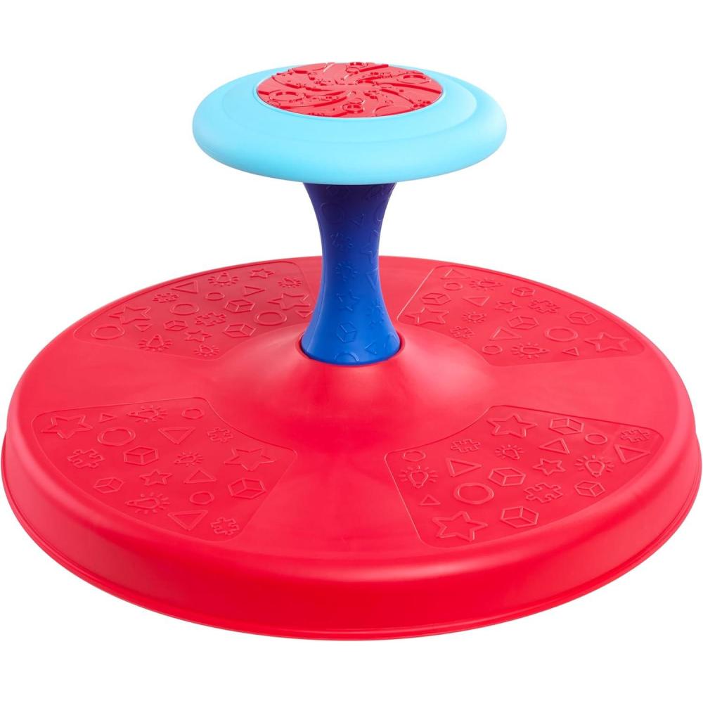imageClassic Sit n Spin Activity Toy 360 Toddler Spinning Seat Amazon Exclusive Toy for Boys Girls Kids Ages 18 Months and Up by Just Play