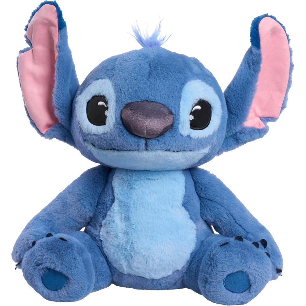 imageDisney Stitch LiveAction 13inch Large Plush Stuffed Animal Soft Toy for Kids Blue Alien Toy for Fans Girls Boys Kids Ages 2 and Up by Just Play