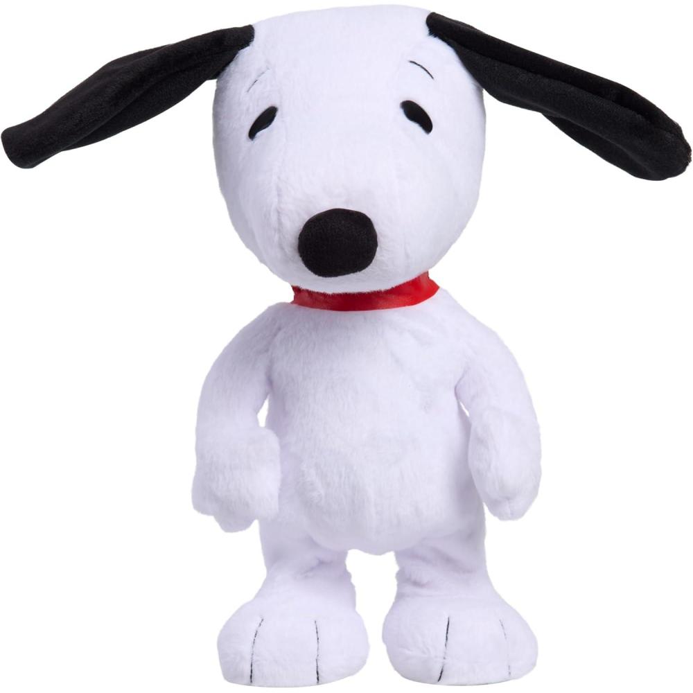 imagePeanuts Large 14quot Snoopy Happy Dance Plush Interactive Toy with Music ampamp Motion Toy for Fans Girls Boys Kids Ages 3 and Up