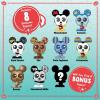 Disney Doorables Mickey Mouse Years of Ears Collection Peek, Includes 8 Exclusive Mini Collectible Figures, Styles May Vary, Kids Toys for Ages 5 Up by Just Play(Mickey Mouse Years of Ears Collector Peek)