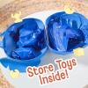 Disney Stitch Jumbo Mystery Capsule, 10 Surprises Inside, Collectible Figures and Plush, Blind Box, Toy for Fans, Boys, Girls, Kids Ages 3 and Up by Just Play
