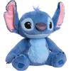 Disney Stitch Live-Action 13-inch Large Plush Stuffed Animal, Soft Toy for Kids, Blue, Alien, Toy for Fans, Girls, Boys, Kids, Ages 2 and Up by Just Play