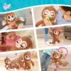 FurReal Peanut The Playful Monkey Interactive Toy, 15-inch Realistic Plush, Kids Toys for Ages 4 Up by Just Play(Large)
