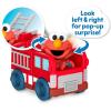 SESAME STREET Twist and Pop Wheelies 3-Pack Preschool Toy Vehicles, Includes Elmo, Cookie Monster, and Oscar, 3″ Interactive Toy Cars for Fans, Boys, Girls, Kids, Ages 2 and Up by Just Play