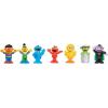 Sesame Street Neighborhood Friends, 7-piece Poseable Figurines, Kids Toys for Ages 2 Up by Just Play