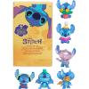 Disney Stitch That’s So Stitch Collector Figure Pack, 6 Exclusive 2-inch Collectible Figurines, Toy for Fans, Boys, Girls, Kids Ages 3 and Up by Just Play