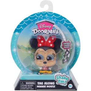 DOORABLES Disney Tag-A-Longs Minnie Mouse Wearable Figure and Charms Series 1, Kids Toys for Ages 3 Up by Just Play